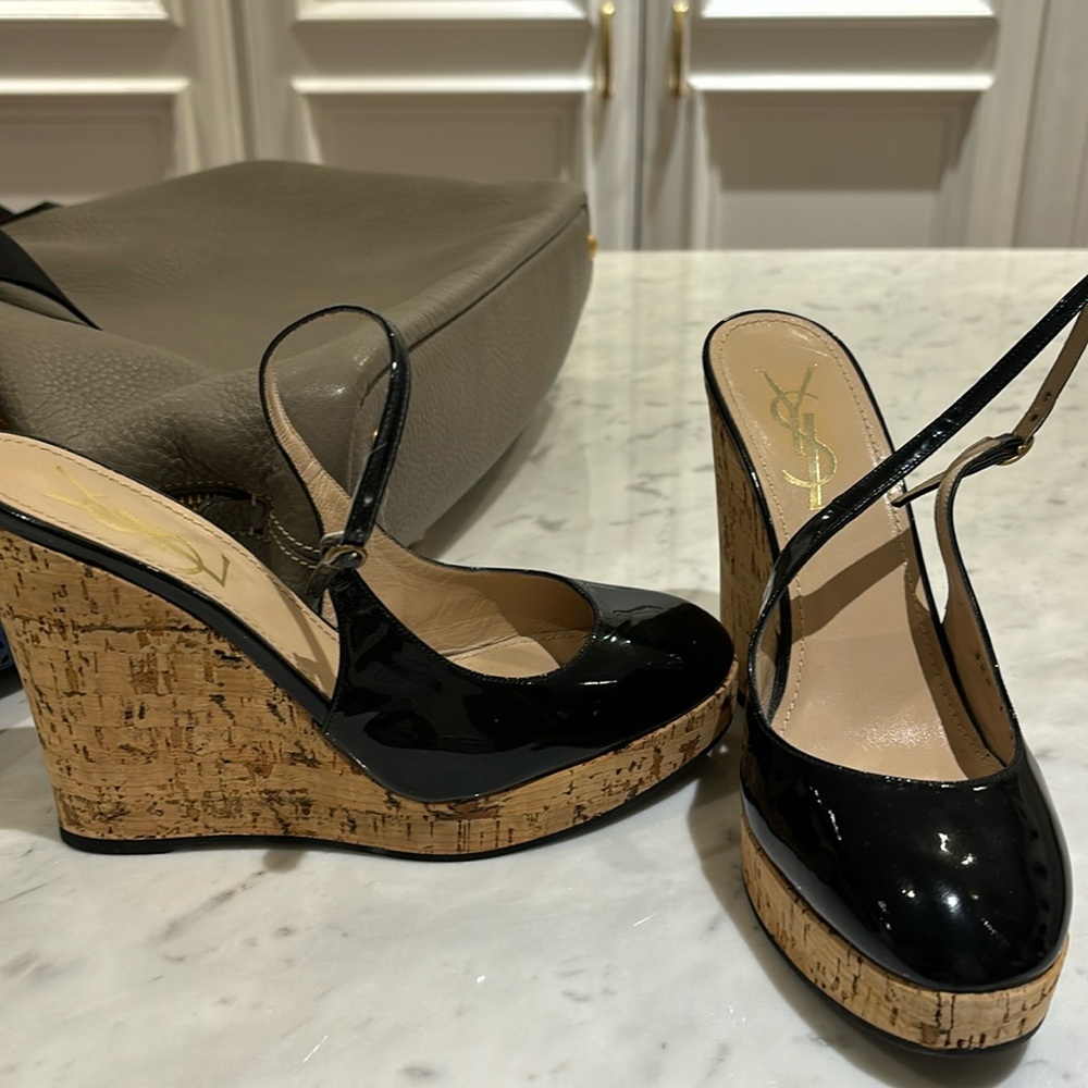 YSL wedges